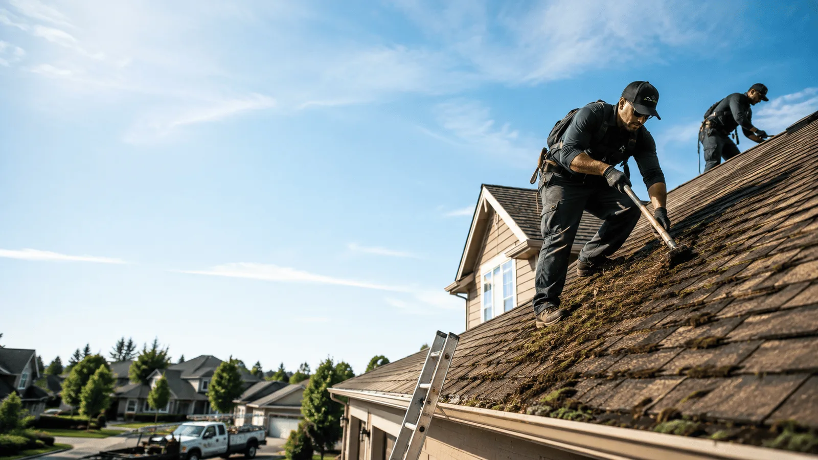 Roof Moss Removal in Walpole, MA near me